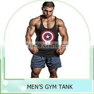 Gym Stringer Tank Top Men Bodybuilding Clothing and Fitness Mens Sleeveless Shirt Sports Vests Cotton Singlets Muscle Tops thumbnail-1