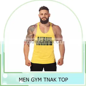 Gym Vest Mens Sleeveless Shirt Bodybuilding Stringers Tank Top Fitness Singlets Sport Undershirt Sport Clothes Cotton Tops thumbnail-1