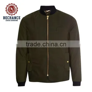 LZ287 100% Cotton Twill Men Autunm Cotton Bomber Jacket thumbnail-1