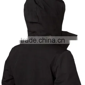 Woman Parka Clothes With Faux Fur Trim AD3217 thumbnail-3