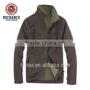 Men's Fashion Windproof Mens Softshell Jackets Polar Fleece Jacket Wholesale Clothing thumbnail-2