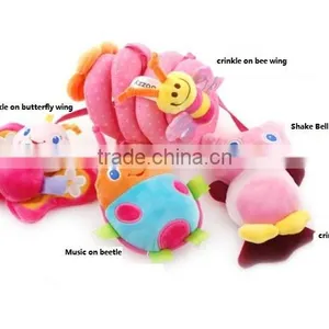 New Born Infant Pram Plush Toy/Activity Spiral Cot Toy/Musical Crib Spiral Toy thumbnail-2