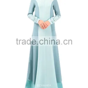 Walson Latest Design Muslim Dress Girl Names Muslim Elegant Party Dress thumbnail-3