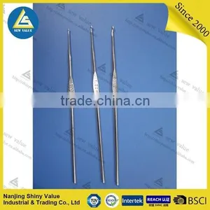 Customized Package Single Head Nickel-plated Steel Crochet Hook thumbnail-5