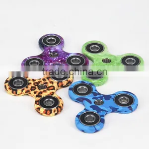 2017 Best Selling Toy Triangle Multicolor ABS Fidget Spinner thumbnail-2