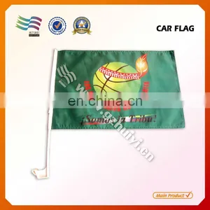 Economy Square Reflective Car Window Flags thumbnail-2