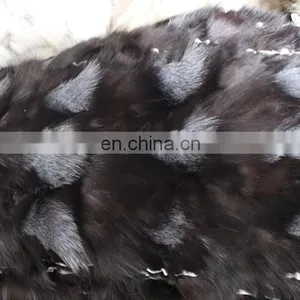 Wholesale Price Splicing Genuine Fox Fur Skin Plate for Garment thumbnail-5
