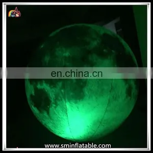 Festival Best !!! Inflatable LED Ball With Light Inside Lighting Planets Balloon Decoration thumbnail-3