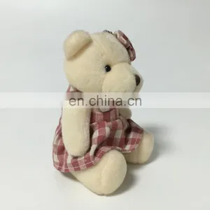 Girl Bear Toy With Skirt Cute Gift CE Plush Keychain thumbnail-4