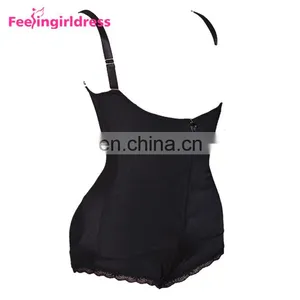 Wholesale Slimming Women Shapewear Black Transparent Body Shaper thumbnail-3