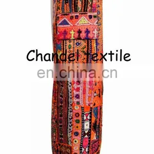 Yoga Mat Bag One of a Kind - Handmade With Antique Cross Body Purse Banjara Style Yoga Bag Yoga Met Bag Ethnic Hand Embroidered thumbnail-2