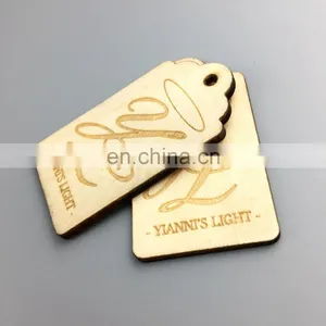 Personalized Wood Hang Tag for Clothing Printing Wood Hang Tags thumbnail-1