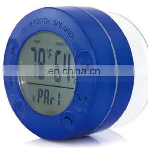 Portable Wireless Bluetooth V3.0 + EDR Shower Speaker With Diaplay Temperature and Humidity thumbnail-5