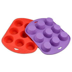 Free Sample Food Grade Silicone Cake Mould Baking Mousse Pudding Mould Tool thumbnail-1