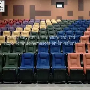 High End Luxury Vip Cinema Seating,fabric Folding Cinema Chair thumbnail-2