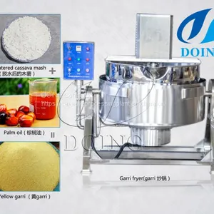 Garri Fryer in the Process of Making Garri thumbnail-5