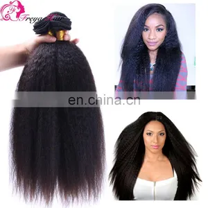 Wholesale Kinky Straight Brazilian Natural Hair Extensions Crochet Hair Extension thumbnail-1