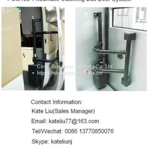Pneumatic Outswing Bus Door System 12V/24V LH/RH for Bus and Coach,automatic Bus Door System(POM100) thumbnail-1