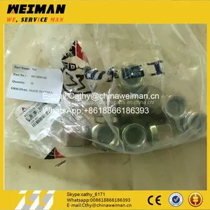 Original SDLG LG958L Wheel Loader Spare Parts 4013000160 Nut thumbnail-1