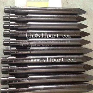 Trenching Rock Furukawa Hydraulic Breaker Attachments Chisel Rod F70,F100,HB05R,HB1G,HB2G thumbnail-1