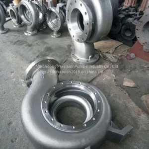 ANSI Process Pump Parts CD4M Titanium Hastelloy C Goulds 3196 Pump Parts Casing thumbnail-4