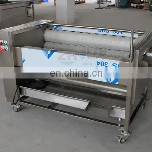 Factory Supply Vegetable Ginger Potato Washing and Carrot Onion Peeling Machine With Low Price thumbnail-4