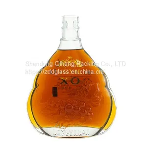 700ml Super Flint Glass Brandy Bottle thumbnail-1
