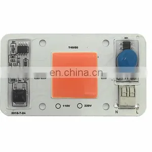 AC110V 220V 50W Full Spectrum Solderless Driverless COB Led Chip For Grow Light DIY thumbnail-5