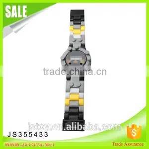 2016 New Toys Building Blocks Electronic Watch With Minifigures for Kids Most Popular thumbnail-3