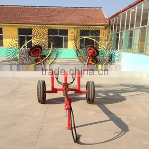 Agricultural Machinery Top Quality Wheel Rake for Tractor thumbnail-1