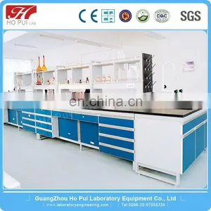 Laboratory Steel Wood Lab Central Bench /island Bench /lab Island Table for Lab Furniture thumbnail-6