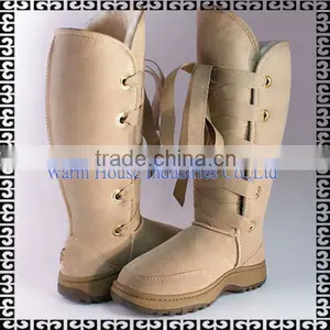 2016 High Quality Red Leather Over Knee Pictures of Boots for Women thumbnail-1