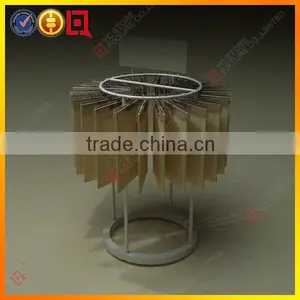 Fashion New Design Useful Metal Rotating Clothes Plastic Display Stand thumbnail-4