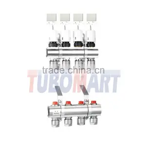 Floor Heating Systems Manifold Type Brass Water Manifold thumbnail-5