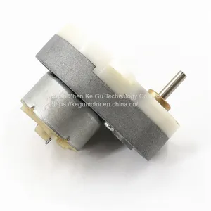 48mm 9v 12v 100rpm Electric dc Brush Reduction Gear Motor for Automatic Cooker thumbnail-1