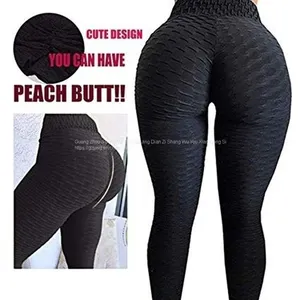 Scrunch Back Winter Fitness Leggings Hips Up Booty Workout Pants Womens Gym Activewear For Fitness High Waist Long Pant Warm thumbnail-3