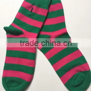 2015 Hot Saling Women Bright-coloured Socks Stripe Sock thumbnail-3