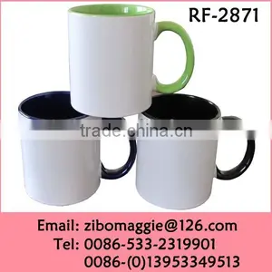 Zibo Produced Popular Oversized Promotional Ceramic Drinking Mug Customized Daily Use thumbnail-1
