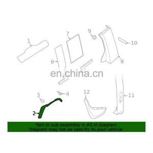 OEM LR130570 LR130575 Rear Wheel Arch Flares For Land Rover New Defender 2020-2021 thumbnail-3