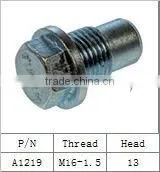 Oil Drain Plugs M16-1.5 Pilot Point Style thumbnail-1