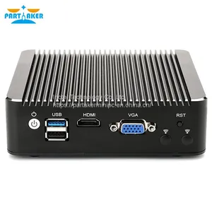 Micro Firewall Appliance, OPNsense, VPN, Router PC, Intel Celeron J4125, Partaker H3, AES-NI, 4 x Intel 2.5GbE I225-V LAN, 2 x USB3.0, VGA, HDMI, Fanless, 4G RAM, 32G SSD thumbnail-5