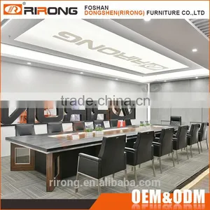 China Modern New Design Luxury Meeting Table 3 Meter Office Conference Table thumbnail-1