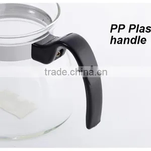 Pyrex Glass Water Pot, Clear Glass Cooking Tea Pot, Fancy Water Glass Bottle With Plastic Handle thumbnail-3