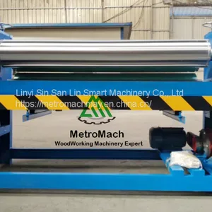 4FT Woodworking Automatic Plywood Veneer Glue Spreader Coating Machine thumbnail-2