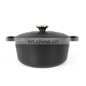 OEM Enamel Quality Kitchen Casserole Cast Iron Cookware Set thumbnail-2