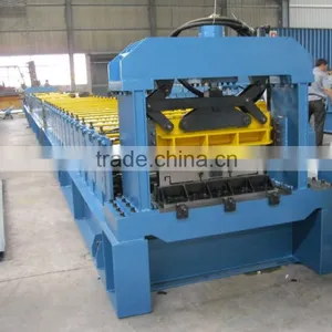 Small Ribs Floor Decking Roll Forming Machine thumbnail-6