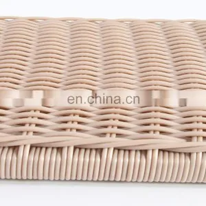 Unique Style UV-resistant Brown Color Material Plastic Rattan For Outdoor Furniture thumbnail-5