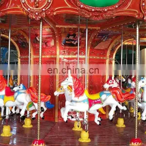 European Classical Carousel High Quality Park Carousel for Sale thumbnail-3