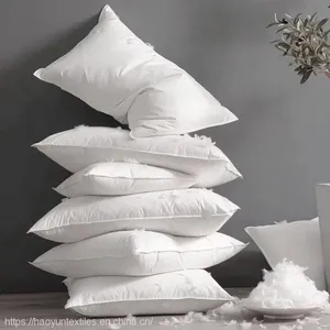Luxury 2-4CM White Goose Feather Pillow thumbnail-5