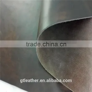 Cow Split Two Tone Pull up Leather thumbnail-4